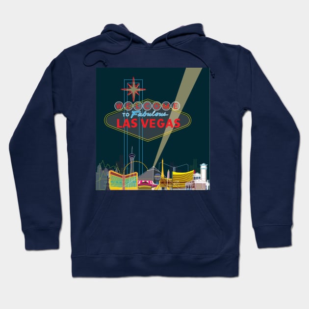 Las Vegas Hoodie by Sauher